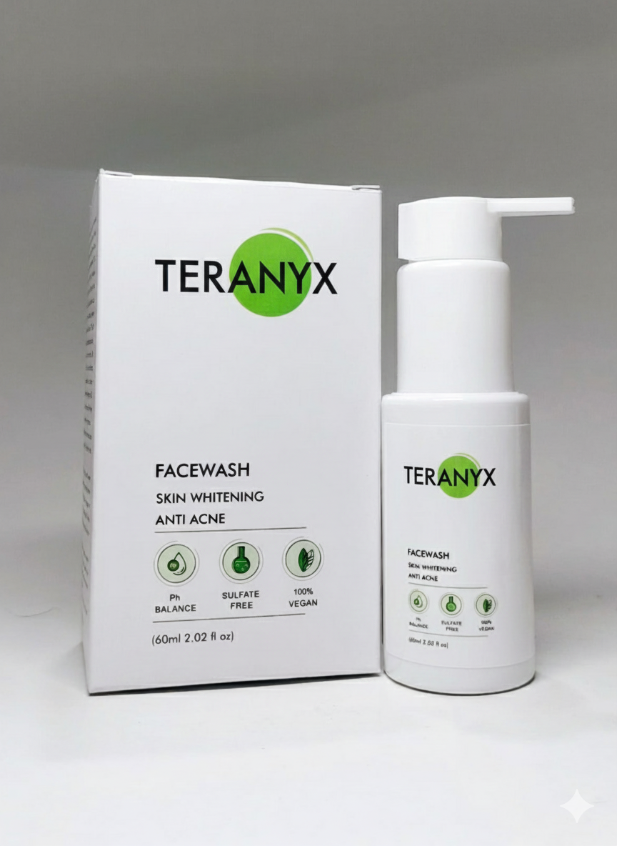Teranyx Skin Whitening Anti Acne Facewash
